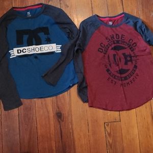 Set of Two DC Shoes Shirts